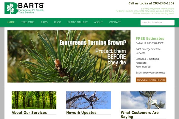 bartstreeservice.com site used Barts