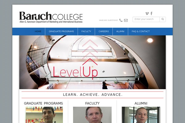 baruchmarketing.org site used Baruch