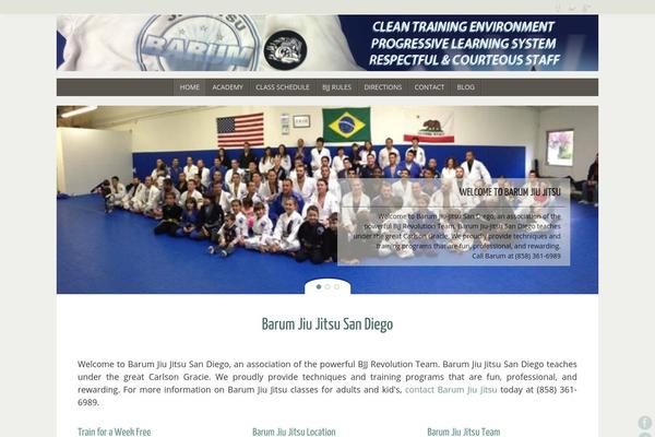 Tempera theme site design template sample