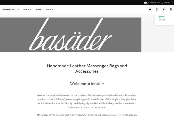 basader.com site used Genesis-sample4