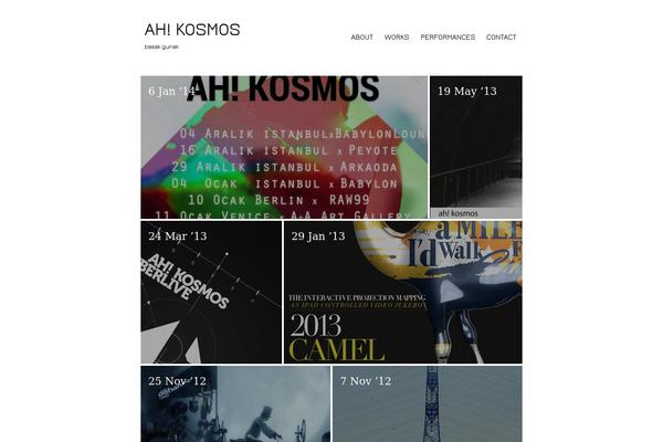 AutoFocus theme site design template sample