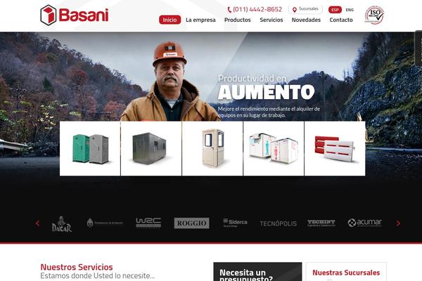 basani.com.ar site used Basani2015