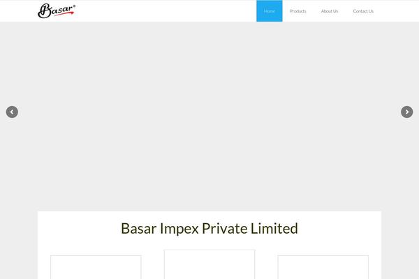 basarimpex.com site used Melos-business