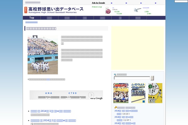 baseball-memories.jp site used Keni62_wp_corp_150131