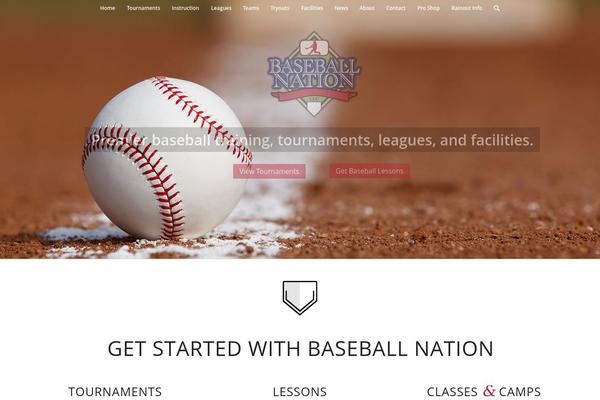 Enfold theme site design template sample