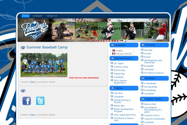 baseballpierrefonds.com site used Omnitask_4