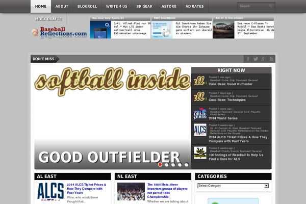 baseballreflections.com site used Gameday