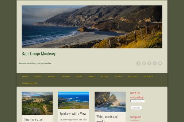 Divi Child theme site design template sample