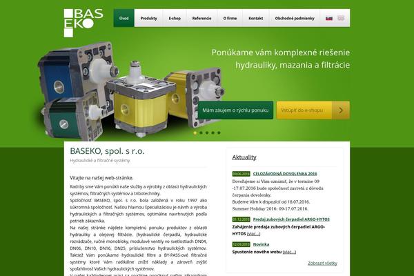 baseko.sk site used Baseko