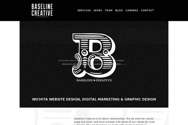 Baseline theme site design template sample
