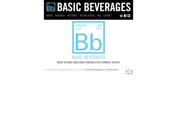 basicbeverages.com site used Basic_beverage