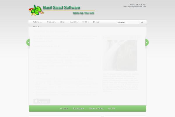 basilsalad.com site used Delegate