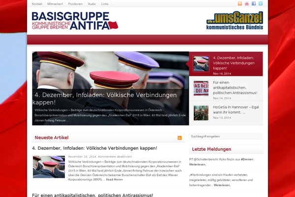 basisgruppe-antifa.org site used Exciter2
