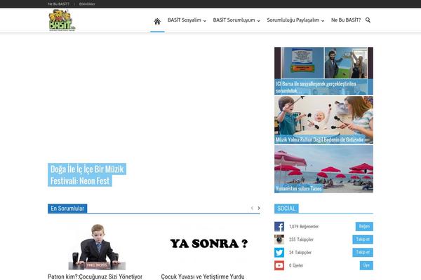 basit.biz site used Newspaper_theme