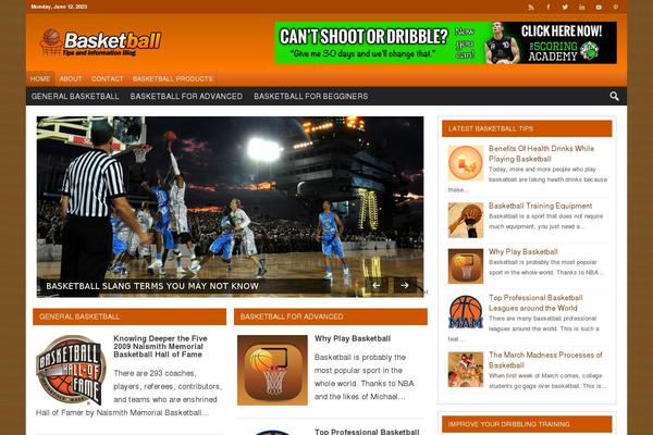basketballlover.co.uk site used Pmborange