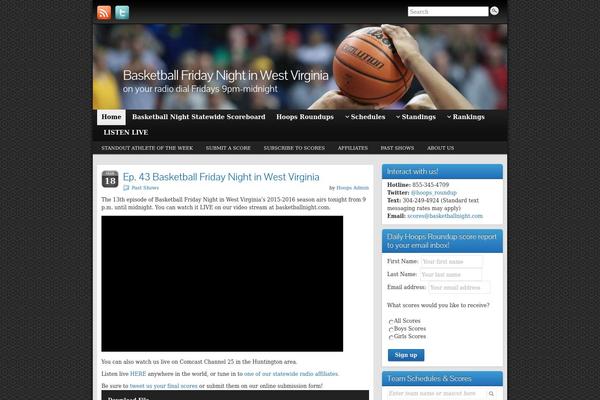 Graphene theme site design template sample