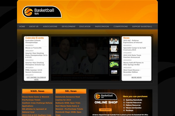 basketballwa.asn.au site used Basketball