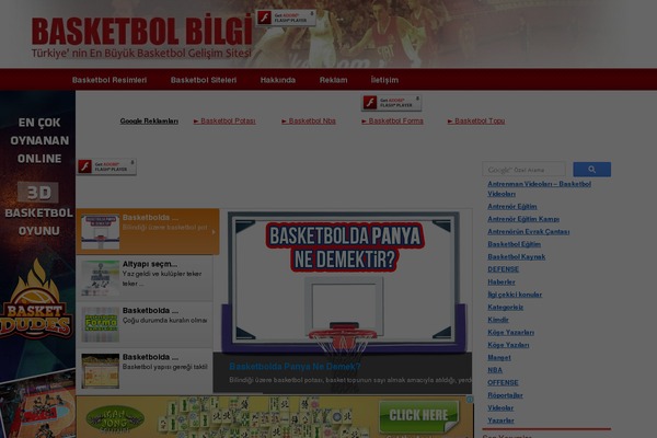 basketbolbilgi.com site used Gadgetine