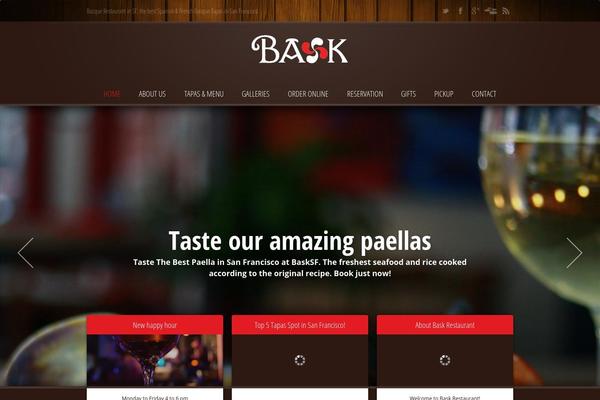Linguini theme site design template sample