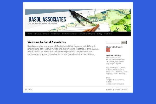basolassociates.com site used Webstarter