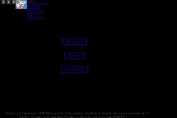 basp96.net site used Avada Child Theme