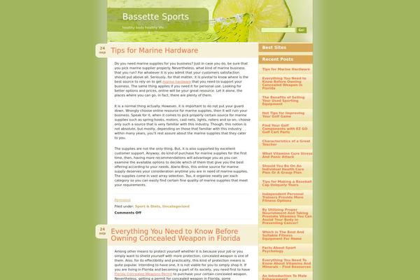 Lime Slice theme site design template sample