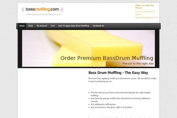 bassmuffling.com site used Bassmuffling