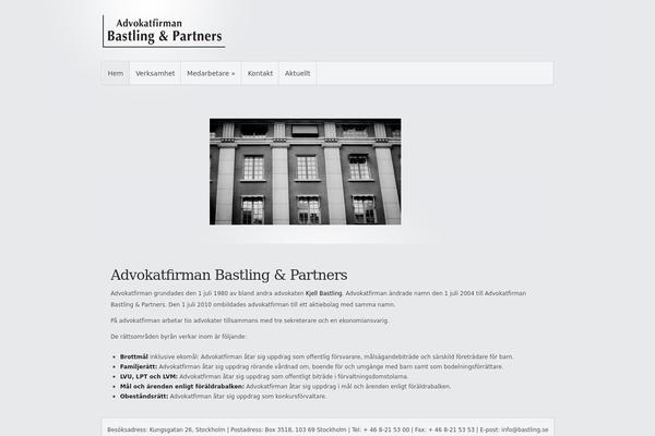 Enfold theme site design template sample
