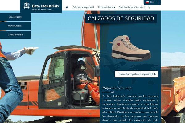 bataindustrials.cl site used Bata-industrials-chile