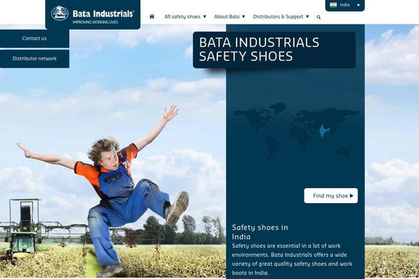 bataindustrials.co.in site used Bata-industrials
