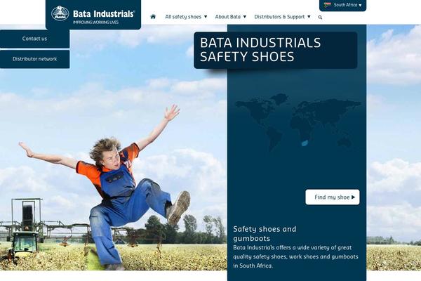 bataindustrials.co.za site used Bata-industrials