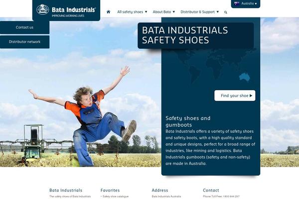 bataindustrials.com.au site used Bata-industrials