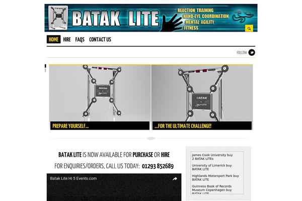 bataklite.com site used Newssetter