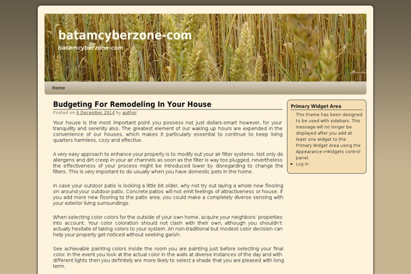 Weaver theme site design template sample