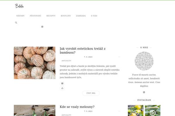 Rima theme site design template sample