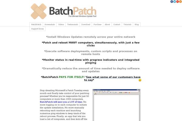 batchpatch.com site used Batchpatchthematicchild