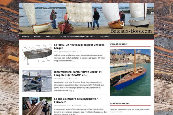 MH Magazine lite theme site design template sample