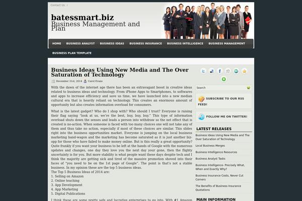 batessmart.biz site used Businesscompany