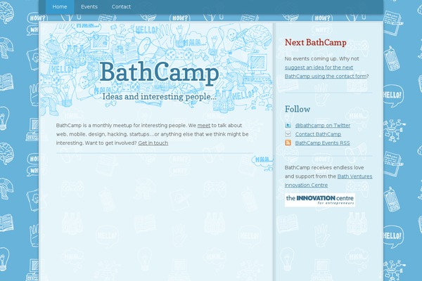 bathcamp.org site used Bathcamp