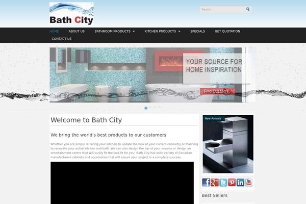 bathcity.ca site used Armania