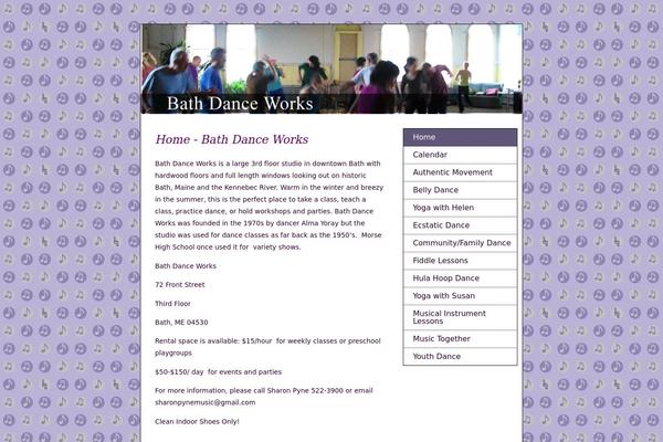 bathdanceworks.com site used Bdw