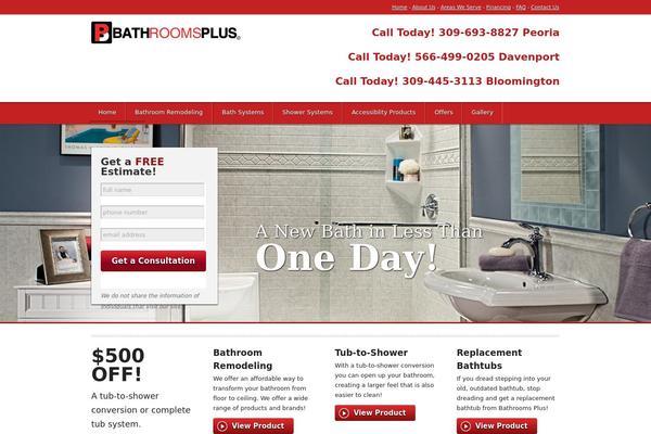 bathroomsplus.com site used Bathroomsplus