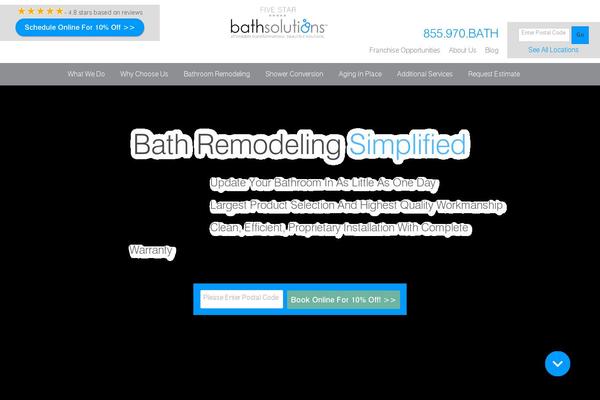 bathsolutions.ca site used Bso