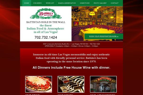 battistaslasvegas.com site used Battistashollinthewall