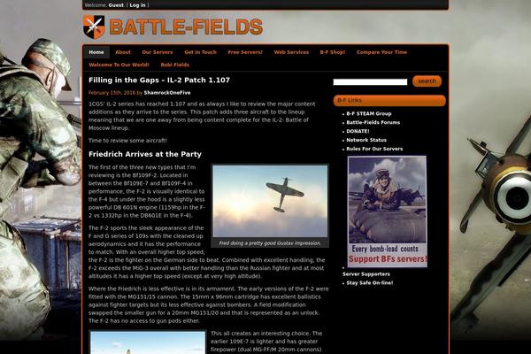 battle-fields.com site used Battle-fields