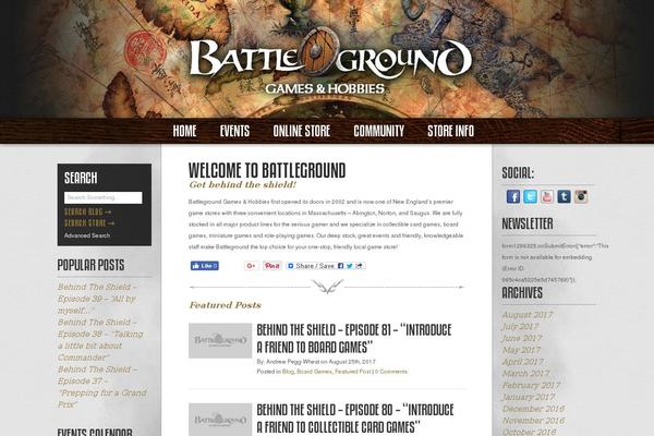 battlegroundgames.com site used Battleground