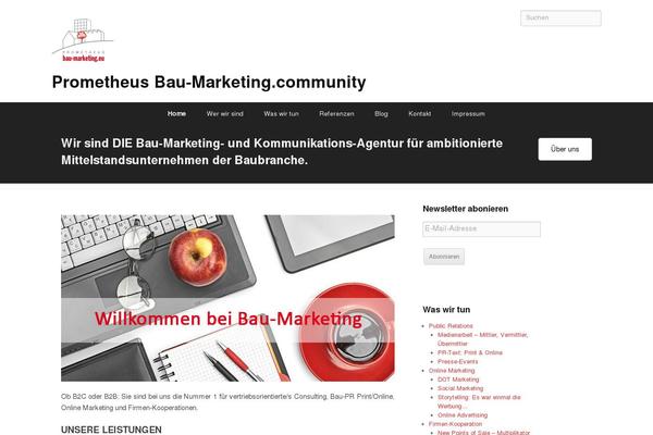 bau-marketing.eu site used Catch Flames