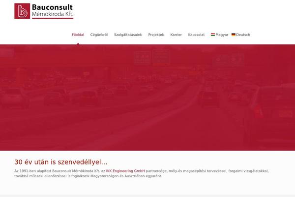 bauconsult.hu site used Ikk