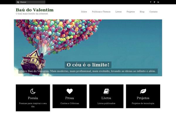 Virtue theme site design template sample