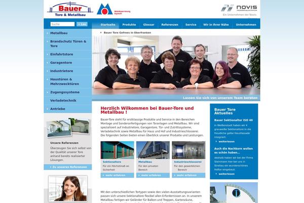 bauer-tore-gefrees.de site used Bauertore